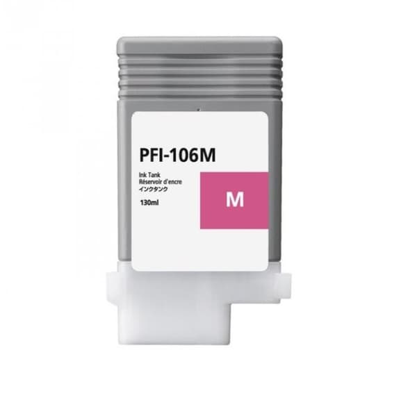 Kompatibel - Canon PFI-106 M blækpatron - Magenta 130 ml
