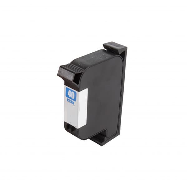 Kompatibel -  HP 40 C blekkpatron - 51640CE - Cyan 14 ml