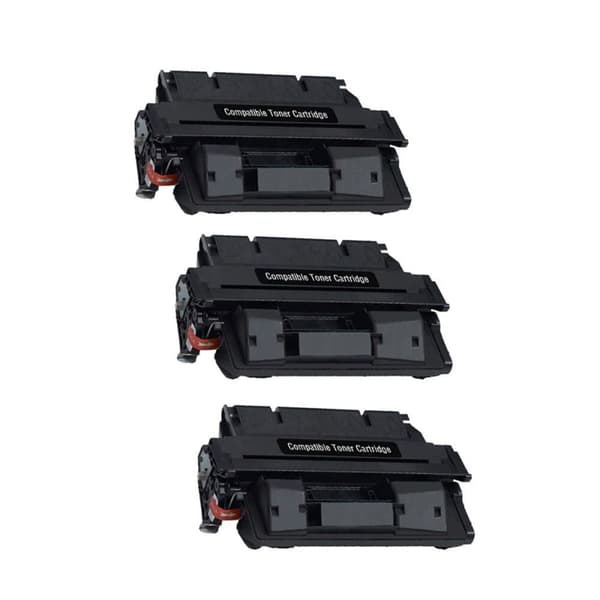 Kompatibel - HP  27A XL BK combo pack 3 stk Toner - C4127X - Sort 30000 sider