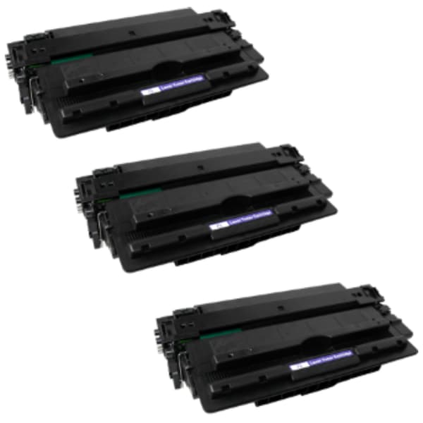 Kompatibel - HP 16A BK combo pack 3 stk Toner - Q7516A - Svart 36000 sider