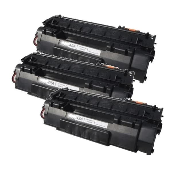 Kompatibel - HP 49A XL BK combo pack 3 stk Toner - Q5949X  - Svart 18000 sider