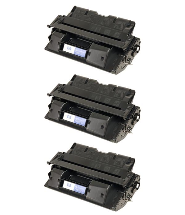 Kompatibel - HP 61A BK combo pack 3 stk Toner - C8061A - Svart 18000 sider