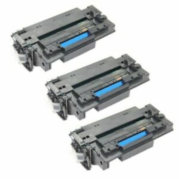 Kompatibel - HP 51A BK combo pack 3 stk Toner - Q7551A - Svart 19500 sider