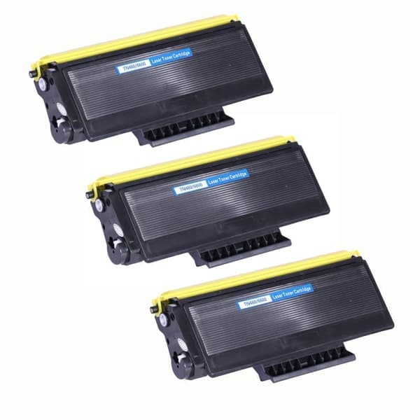 Kompatibel - Brother TN 460 BK combo pack 3 stk Toner - Svart 18000 sider