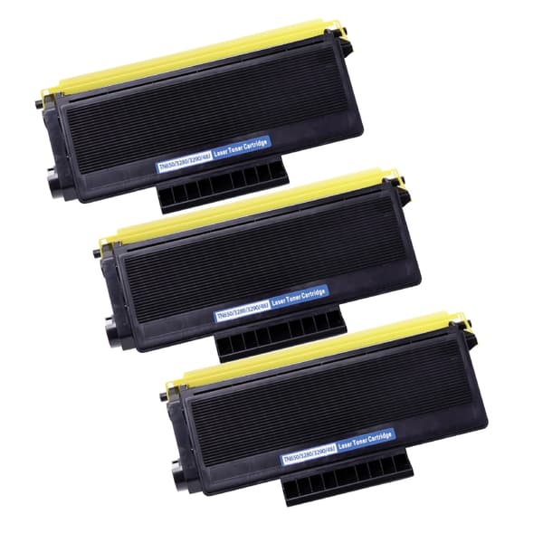 Kompatibel - Brother TN3280 BK combo pack 3 stk Toner - BT3280 - Svart 24000 sider