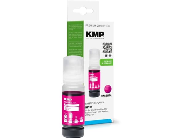 KMP SINGLEPACK H199, Fiolblå, 70 ml, 1 stykker, 0 sider, 8000 sider, Enkeltpakke