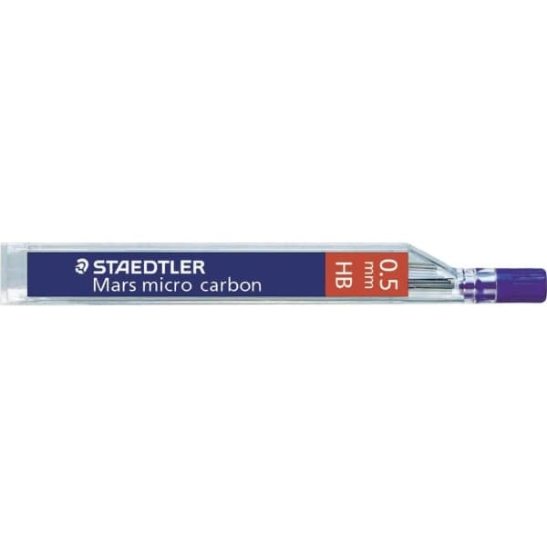 Staedtler 250 05-HB, HB, Grå, 0,5 mm, 12 stk