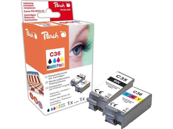 Peach PI100-433, 8,5 ml, 11 ml, 210 sivua, 275 sivua, 2 kpl, Monipakkaus