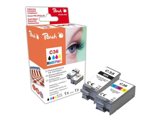 Peach PI100-433, 8,5 ml, 11 ml, 210 sivua, 275 sivua, 2 kpl, Monipakkaus
