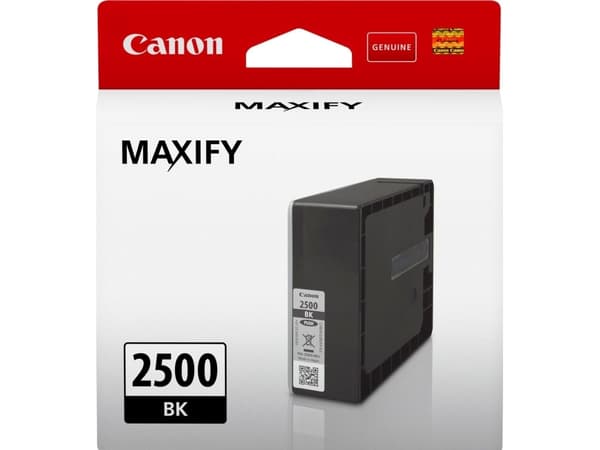 Canon PGI-2500 BK - 29.1 ml - svart - original - bläcktank - för MAXIFY iB4050, iB4150, MB5050, MB5150, MB5155, MB5350, MB5450, MB5455