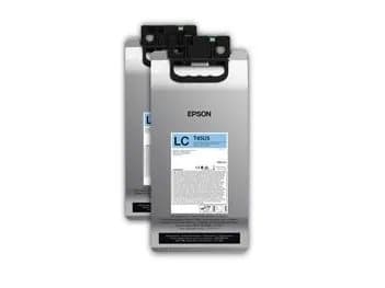 Epson T45U5 - 2-pack - 1.5 L - ljus cyan - original - bläckpatron - för SureColor SC-R5000L