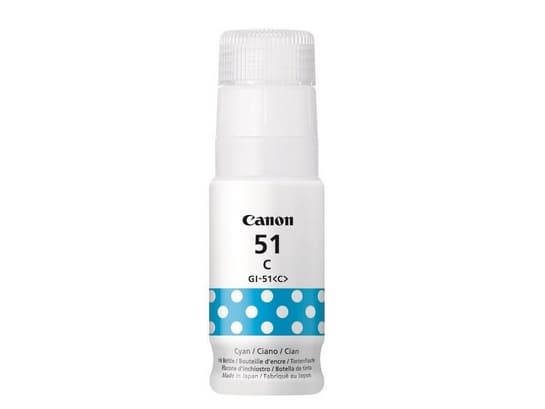 Canon GI 51 C - Cyan - original - blekkrefill - for PIXMA G1520, G2520, G2560, G3520, G3560