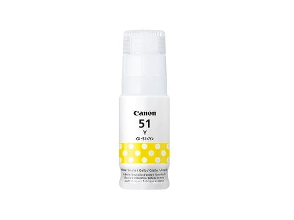 Canon GI 51 Y - Gul - original - blekkrefill - for PIXMA G1520, G2520, G2560, G3520, G3560