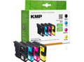 Miniatyrbilde 2 av 2: KMP MULTIPACK B65V - 4-pack - svart, gul, cyan, magenta - kompatibel - blekkpatron (alternativ for: Brother LC985BK, Brother LC985C, Brother LC985M,
