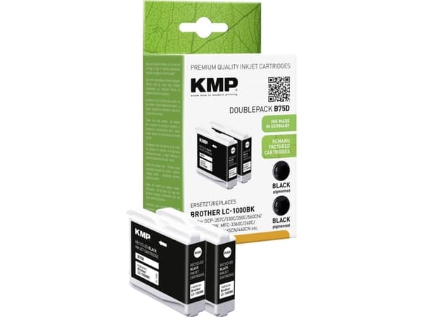 KMP MULTIPACK B75V - 4-pack - svart, gul, cyan, magenta - kompatibel - blekkpatron (alternativ for: Brother LC1000BK, Brother LC1000C, Brother LC1000