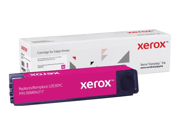 Everyday Erittäin suuri kapasiteetti Magenta PageWide-kasetti Xeroxilta, HP L0S30YC -yhteensopiva, 16000 sivua (006R04217), 16000 sivua, Magenta, 1 k