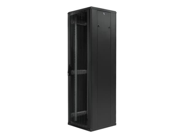 System G 19" cabinet 42U 600x600 perated front doors 800kg