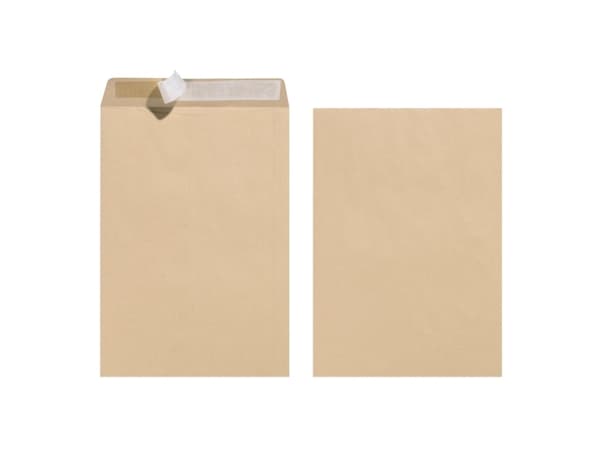Herlitz 10900744, C4 (229 x 324 mm), Brun, C4 (229 x 324 mm), paperi, 90 g/m², 229 mm
