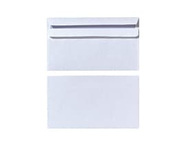 Herlitz 00764787, DL (110 x 220 mm), Valkoinen, Paperi, 100 kpl