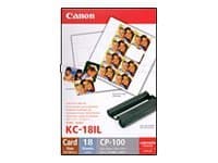 Canon KC-18IF - 18 stk etiketter - för Canon SELPHY CP1000, CP1200, CP1300, CP1500, CP530, CP780, CP790, CP800, CP820, CP910
