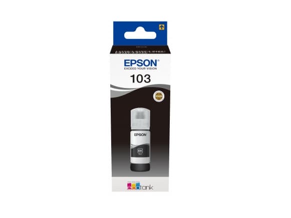 Epson 103 - 65 ml - svart - original - blekkrefill - for EcoTank L3150, L3151, L5190