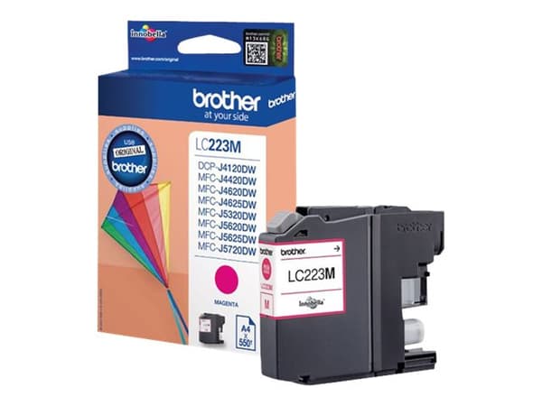 Brother LC223M - Magenta - original - blekkpatron - for Brother DCP-J4120, J562, MFC-J4625, J480, J5320, J680, J880; Business Smart MFC-J4420