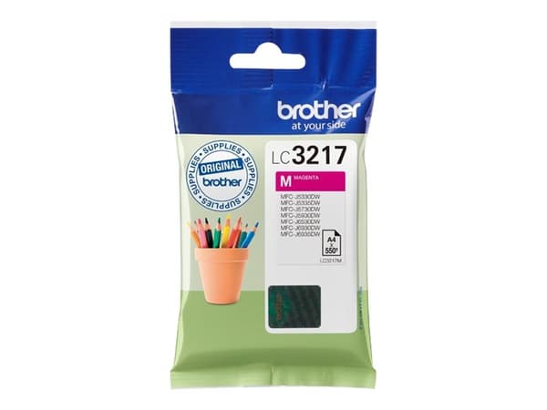 Brother LC3217M - Magenta - original - blekkpatron - for INKvestment Business Smart Plus MFC-J5930; INKvestment Business Smart Pro MFC-J6935