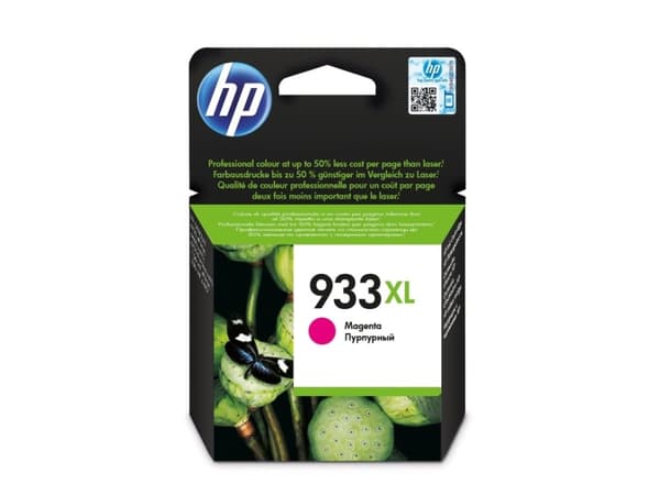 Blækpatron HP 933XL HP933XL CN055AE, 825 sider, Magenta