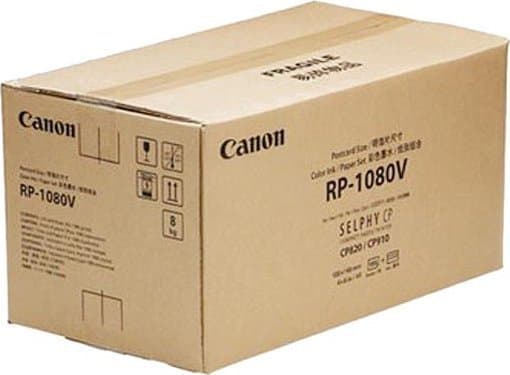 Canon RP-1080V - Skrivebåndskassett og papirsett - for Canon SELPHY CP820, CP910, CP910 Printing Kit