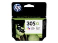 Miniatyrbilde 1 av 5: HP 305XL - 5 ml - Høy ytelse - farge (cyan, magenta, gul) - original - blekkpatron - for Deskjet 23XX, 27XX, 28XX, 41XX, 42XX; DeskJet Plus 41XX; ENV