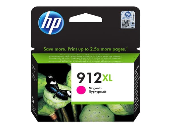 HP 912XL - 10.4 ml - Lång livslängd - magenta - original - bläckpatron - för Officejet 80XX; Officejet Pro 80XX