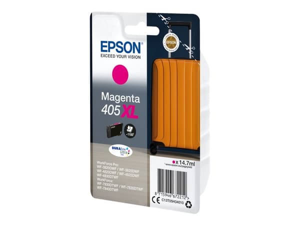 Epson 405XL Originalbläckpatron - 14,7 ml - Magenta