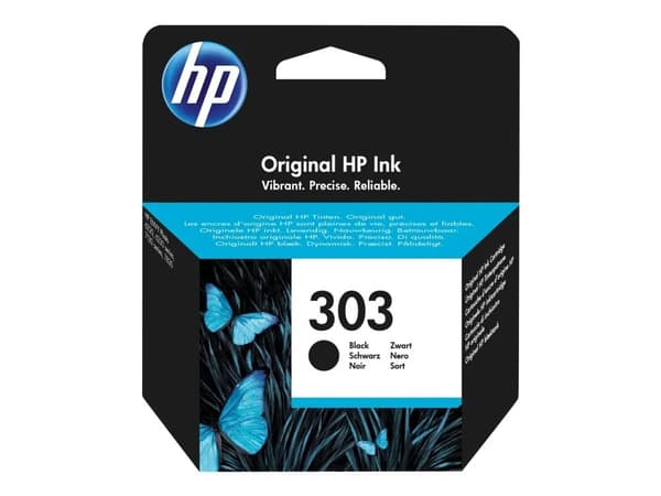 Bläckpatron HP 303 T6N02AE, inkjet, 200 sidor, svart