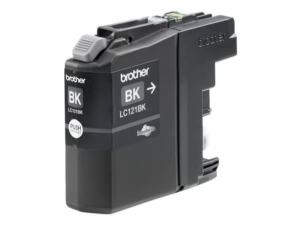 Brother LC121BK - Svart - original - blekkpatron - for Brother DCP-J100, J105, J132, J152, J552, J752, MFC-J245, J470, J650, J870
