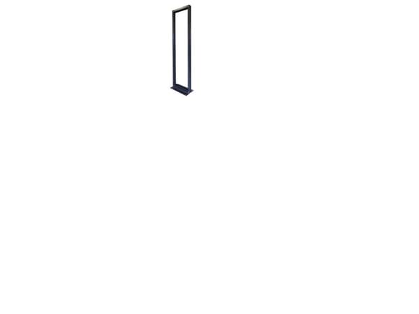 19" open floor stand, 42U, 547x280, max 200kg, black