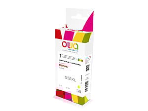 OWA - 11 ml - gul - kompatibel - gjenfabrikert - blekkpatron (alternativ for: Canon CLI-551XL) - for Canon PIXMA iP8750, iX6850, MG5550, MG5650, MG56