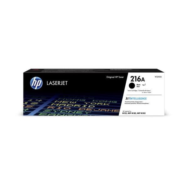 HP 216A svart original LaserJet-tonerkassett (W2410A) för HP Color LaserJet Pro MFP M182 / M183