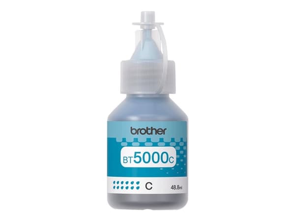 Brother BT5000C - Ultra High Yield - cyan - original - blekkrefill - for Brother DCP-T220, T310, T420, T425, T510, T520, T525, T710, T720, MFC-T4500,