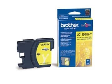 Brother LC1100HYY - Høy ytelse - gul - original - blekkpatron - for Brother DCP-6690CW, MFC-5890CN, MFC-6490CW