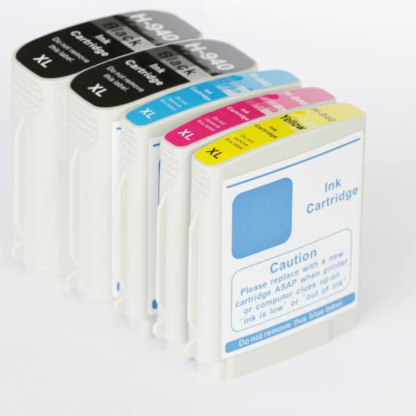 Kompatibel - HP 940XL Bläckpatroner Rabattpaket 5 st kompatibel 222 ml