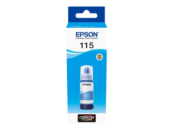 Epson EcoTank 115 - 70 ml - cyan - original - refill - för Epson L8160, L8180; EcoTank L8160