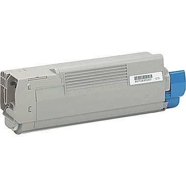 Kompatibel - OKI C5500/6100/6150C Lasertoner,Cyan, 6000 sider