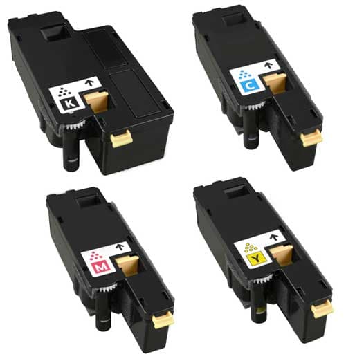 Kompatibel - Xerox WorkCentre 6027 combo pack 4 stk lasertoner - BK/C/M/Y 5000 sider