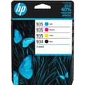 Miniatyrbild 1 av 6: HP 934/935 4-pack originalbläckpatroner, svart / cyan / magenta / gul (6ZC72AE) för HP OfficeJet Pro 6200-skrivare