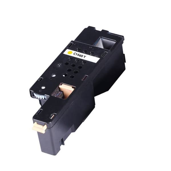 Kompatibel - Dell C1660 Y Lasertoner - Gul 1000 sider