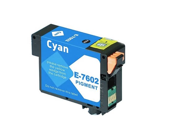 Kompatibel - Epson T7602 C blekkpatron - C13T76024010 - Cyan 29,5ml