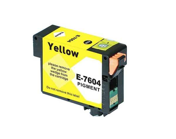 Kompatibel - Epson T7604 Y 29,5 ml