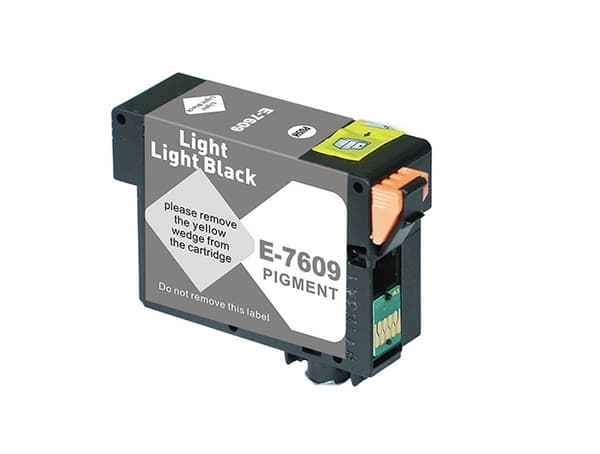Kompatibel - Epson T7609 LLBK blekkpatron - C13T76094010 - Lys Lys Svart 29,5ml