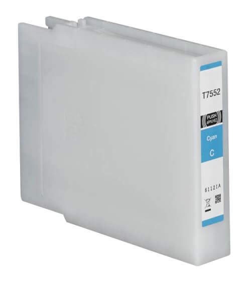 Kompatibel - Epson T7552 C13T755240 Cyan Blekkpatron 62 ml