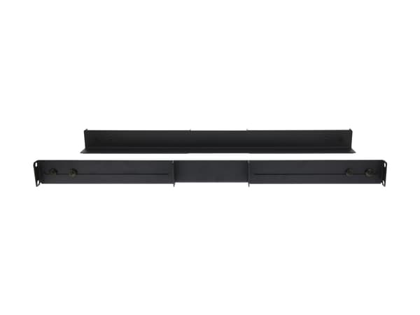 DELTACO - Rackskinne - 609 mm, 80-100 deep - svart